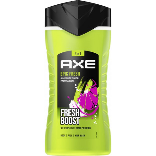 Гель для душу та шампунь Axe Epic Fresh 250 мл