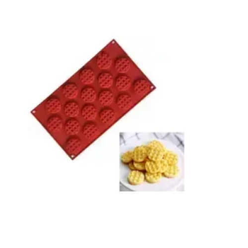 Форма для выпечки силиконовая Вафельки 29.5*17*4 см CK3-730