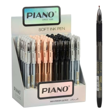 Ручка масляна Classic PIANO PT-020 синя