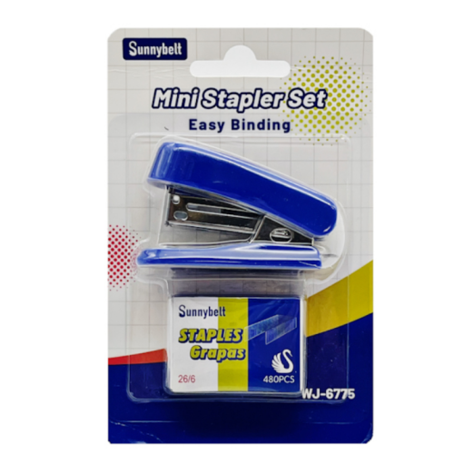 Набор степлер Sunnybelt мини +скобы 26-6 WJ-6775