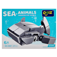 Конструктор Peiz 1шт Морские животные мини 0907-0910