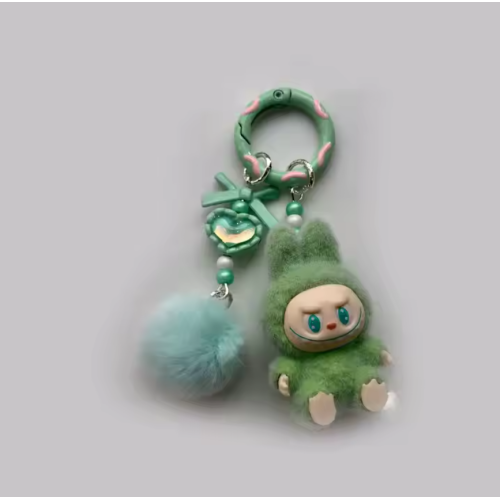 Игрушка брелок Лабубу пушистый