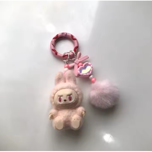 Игрушка брелок Лабубу пушистый
