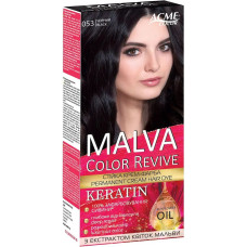 Крем-фарба для волосся MALVA Color  № 053 Чорний