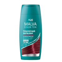 Тонирующая маска MALVA Color Ton 3.56 Темная вишня 180 мл