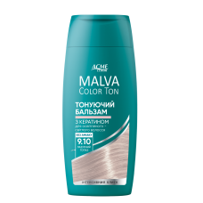 Тонирующая маска MALVA Color Ton 9.10 Лазурный топаз 180 мл