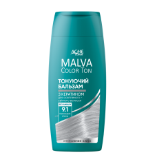 Тонуюча маска MALVA Color Ton 9.1 Платиновий блонд 180 мл