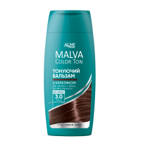 Тонуюча маска MALVA Color Ton 3.0 Темно-каштановий 180 мл