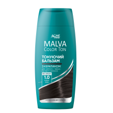Тонирующая маска MALVA Color Ton 1.0 Черный кофе 180 мл
