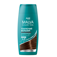 Тонуюча маска MALVA Color Ton 4.0 Шоколадний 180 мл