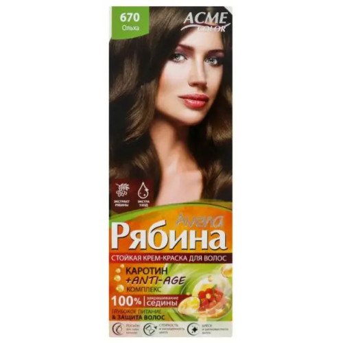 Краска для волос Acme Color Рябина №670 ольха