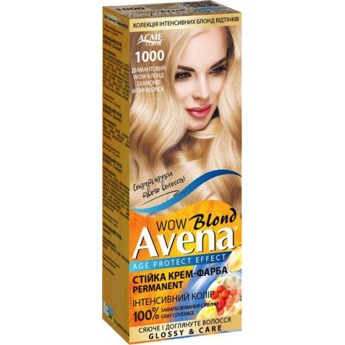 Краска для волос Acme Color Avena №1000 бриллиантовый блонд