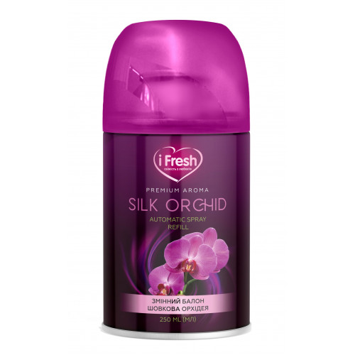 Освіжувач повітря iFresh Premium Aroma Silk Orchid змінний балон 250 мл