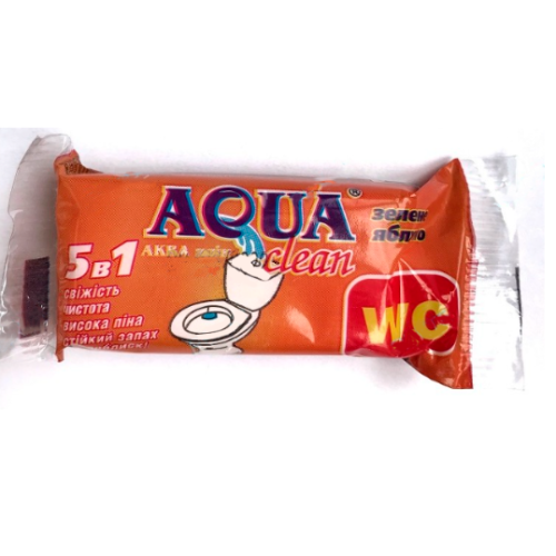 Освежающее средство для унитаза Aqua Clean яблоко запасной блок 1 шт