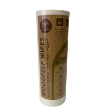 Серветки Aquasoft Woodpulp Wipes універсальні у рулоні 25*30 см перлина 50 шт