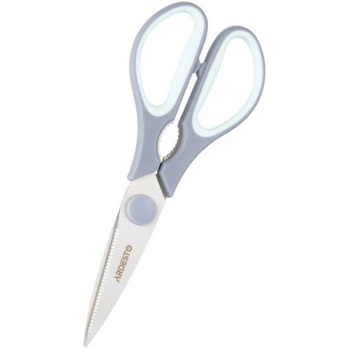 Кухонные ножницы Ardesto Fresh 21 см серый+голубой AR2121GT