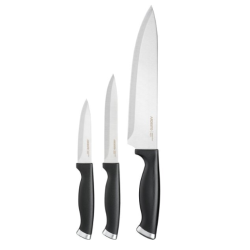 Набор ножей Ardesto Gemini Gourmet 3 шт AR2103BL