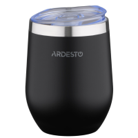 Термочашка Ardesto Compact Mug  350 мл чорна AR2635MMB