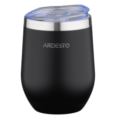 Термочашка Ardesto Compact Mug 350 мл черная AR2635MMB