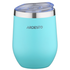 Термочашка Ardesto Compact Mug 350 мл голубая AR2635MMS