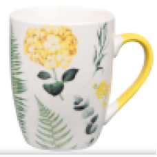 Чашка Ardesto Sunny flowers оранжевая 330 мл AR3441