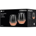 Набор низких стаканов Ardesto Black Mars Favola 370 мл 2 шт AR2637GL