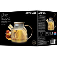 Заварочный чайник с крышкой 1 л Ardesto Golden Moon Diamond AR3010BBH