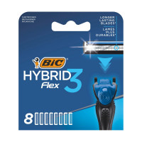 Змінні картриджі для гоління Bic Flex 3 Hybrid 8 шт