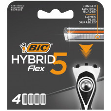 Змінні картриджі для гоління Bic Flex 5 Hybrid 4 шт