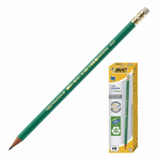 Олівець чорнографітовий Bic Evolution з гумкою  655 НВ 1 шт