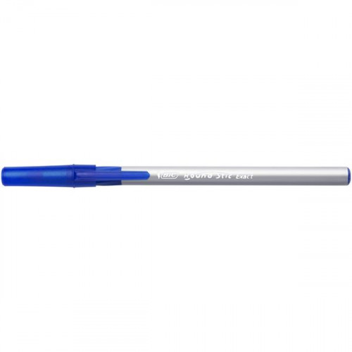 Ручка кулькова Bic Round Stic Exact синя 1 шт