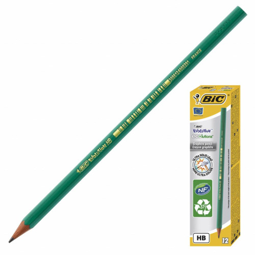 Карандаш чернографитовый Bic Evolution 650 HB 1 шт