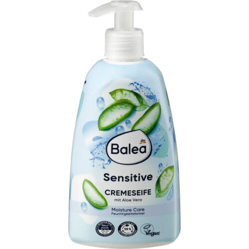 Жидкое крем-мыло Balea Sensitive Aloe Vera дозатор 500 мл