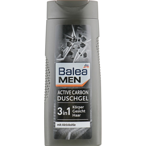 Гель для душа Balea Men Carbon 300 мл