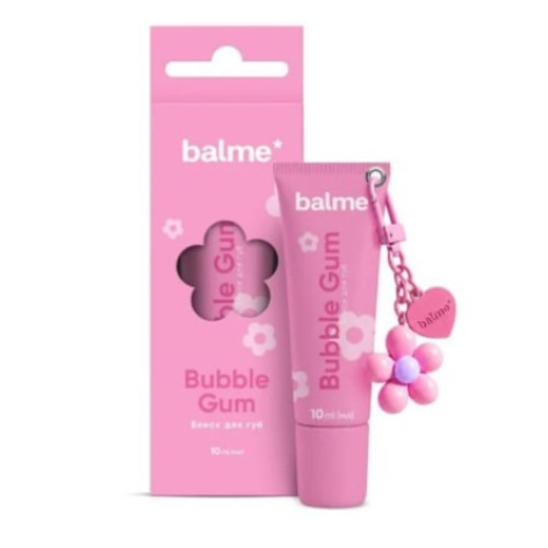 Блеск для губ Balme Bubble Gum с брелком 10 мл