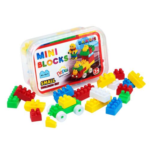 Конструктор Bamsic Mini Blocks №7 50 деталей