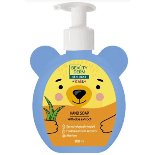 Жидкое мыло BeautyDerm Kids с экстрактом алоэ 300 мл
