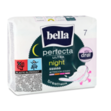 Прокладки Bella perfecta Ultra Night Silky Drai 7 шт