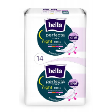 Прокладки Bella perfecta Ultra Night Silky Drai 14 шт