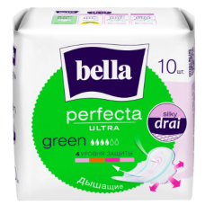Прокладки Bella perfecta Ultra Green 10 шт