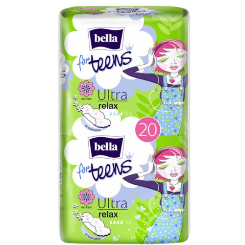 Прокладки Bella For Teens Ultra relax deo fresh 20 шт