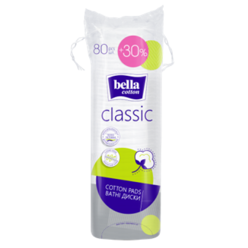 Ватні диски Bella Cotton classic 80 шт