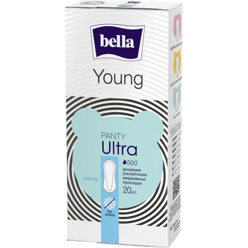 Прокладки Bella щоденні Panty Ultra Young Blue 20 шт