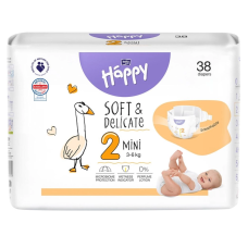 Підгузники Bella Baby Happy Soft & Delicate Mini №2 3-6 кг 38 шт