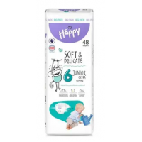 Подгузники Bella Baby Happy Soft & Delicate Junior extra №6 15+ 48 шт