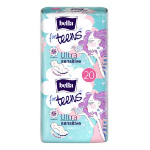 Прокладки Bella For Teens Ultra sensitive 20 шт