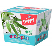 Серветки Bella Baby Happy універсальні двошарові Евкаліпт 40+40 шт