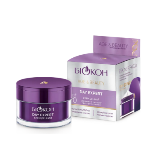 Крем дневной для лица Биокон Age&Beauty Day Expert SPF 20 50 мл