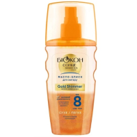 Масло-блеск для загара Биокон Gold Shimmer SPF-8 160 мл