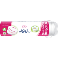 Ватные диски Lady Cotton 80 шт+ 20 шт